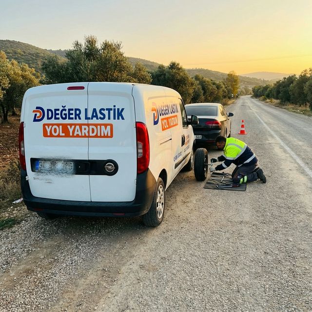 Çapak bölgesinde mobil lastikçi ve lastik yol yardım hizmeti